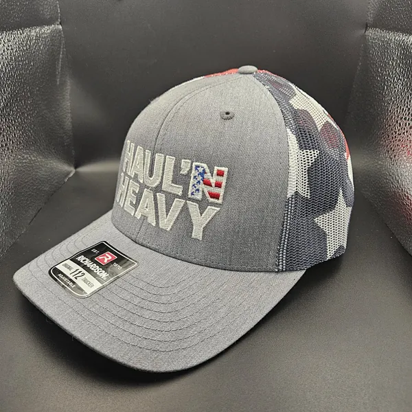 Red White and Blue Hat, left angle